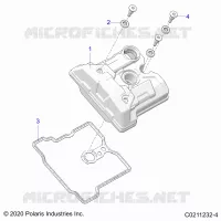 ENGINE, COUVERCLE SOUPAPE