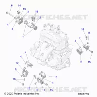 MOTEUR, MOUNTING &amp; LONG BLOCK