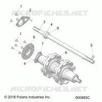 DRIVE TRAIN, JACKSHAFT AND ARBRE DE TRANSMISSION