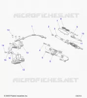 ENGINE, VALVE D'ECHAPPEMENT ASM. AND ACTUATOR