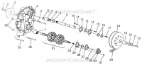ARBRE DE TRANSMISSION WIDETRAK GT 0972061 AND EUROPEAN WIDETRAK GT E972061 (4938173817B011)