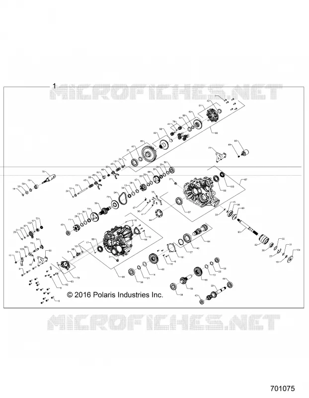 DRIVE TRAIN, PONT PRINCIPAL INTERNALS