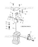 MOTEUR, CARBURATEUR, UPPER