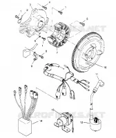 STATOR ASSEMBLY 6x6 400L W948740 (4926802680D013)