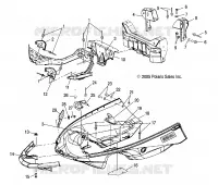 CARROSSERIE AVANT ET PARE CHOCS