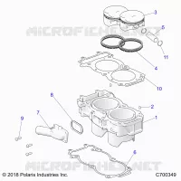 CYLINDRE AND PISTON
