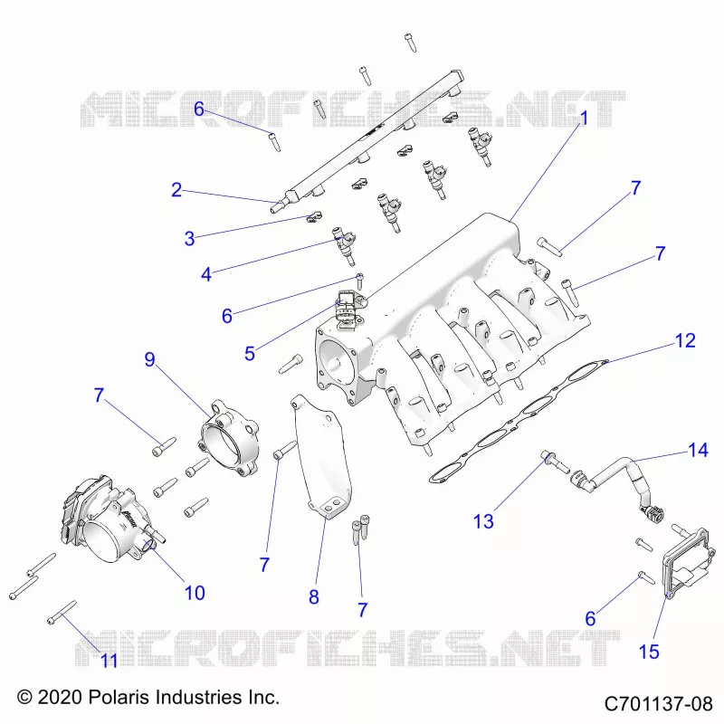 ADMISSION MANIFOLD, FUEL RAIL AND RELATED