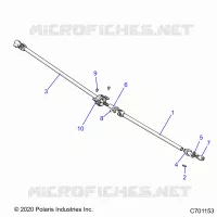 SYSTÃˆME DE TRANSMISSION, REAR PROP SHAFT