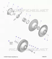 SYSTÃˆME DE TRANSMISSION, CLUTCH, SECONDARY