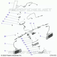 ELECTRICITE, DASH COMPONENTS, RIDE COMMAND
