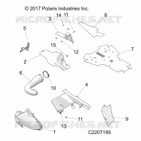 CARROSSERIE / PROTECTIONS THERMIQUE