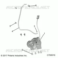 DRIVE TRAIN, FRONT SUPPORT PONT