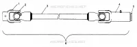 ARBRE DE TRANSMISSION SPORTSMAN 500 W969244 AND SWEDISH SPORTSMAN 500 S969244 (4936093609B004)