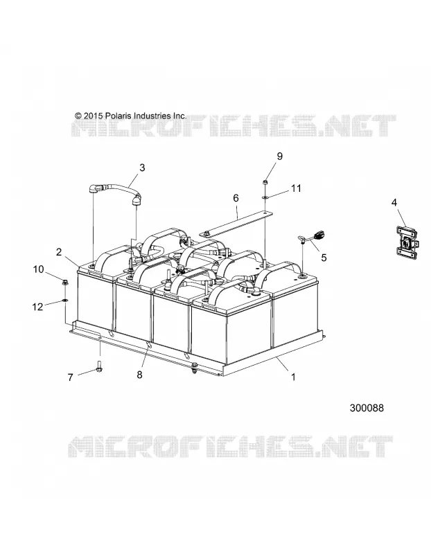 ELECTRICITE, BATTERIES, AGM, 6V PERF