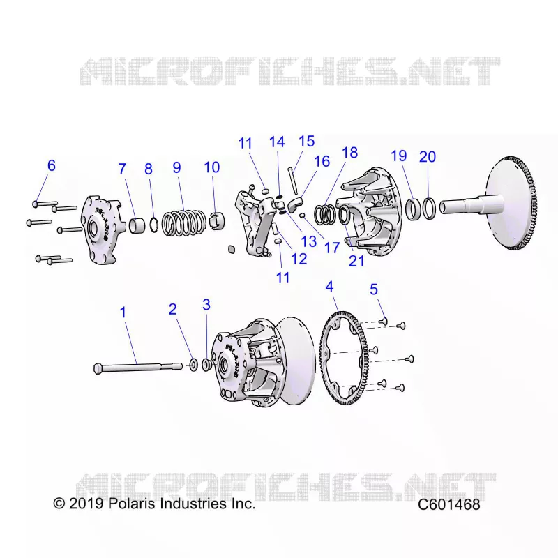 SYSTÃˆME DE TRANSMISSION, CLUTCH, PRIMARY