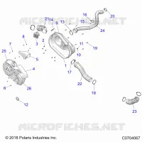 SYSTÃˆME DE TRANSMISSION, CLUTCH COVER AND DUCTING