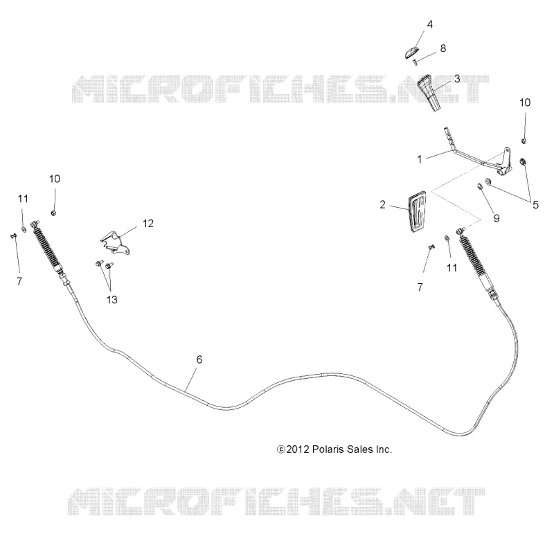 SYSTEME DE TRANSMISSION, SHIFT LEVER AND CABLE