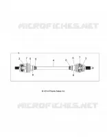 SYSTEME DE TRANSMISSION, FRONT HALF SHAFT