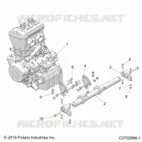 MOTEUR, MOUNTING & LONG BLOCK