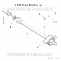 SYSTEME DE TRANSMISSION, MID PROP SHAFT