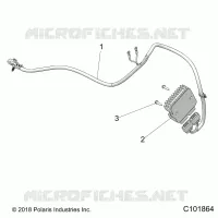 ELECTRICAL, REGULATEUR DE TENSION AND MOUNTING (FROM 11/30/2018)