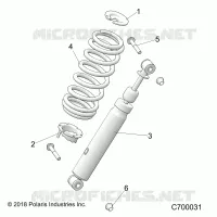 SUSPENSION AVANT SHOCK MOUNTING