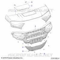 CAPOT AND FRONT FASCIA