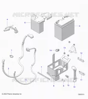 ELECTRICITE, BATTERY/BOX AND CABLES