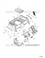 CARROSSERIE ARRIERE RACK AND FENDERS