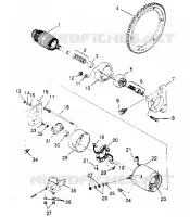 DEMARREUR XLT TOURING 0952857 and  EUROPEAN XLT TOURING E952857 (4929172917D002)
