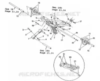 BRAS DE SUSPENSION AVANT   500 XLT (4921662166025A)