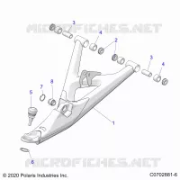SUSPENSION AVANT CONTROL ARMS LOWER