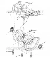 CARTERS MOTEUR  TRAIL 0962761, TRAIL TOURING 0962262,  and EUROPEAN TRAIL TOURIN (4931763176C014)