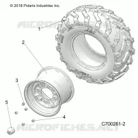ROUES, REAR