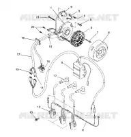 STATOR ASSEMBLY XLT/0930767, XLT SP/0930667   XLT SKS/09305673 (4923012301039A)