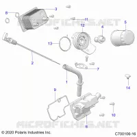 ENGINE, JAUGE ET FILTRE A HUILE