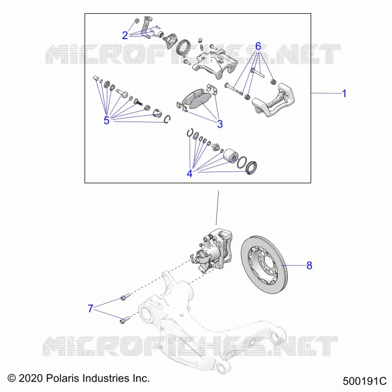 BRAKES, ETRIER DE FREIN ARRIERE