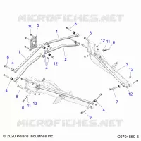 SUSPENSION ARRIERE TRAILING ARMS MOUNTING