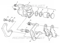 FRONT FREIN XPLORER 300 W97CC28C (4939813981B008)