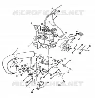 SUPPORT MOTEUR 440 (4921242124031A)