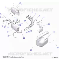 ENGINE, ECHAPPEMENT
