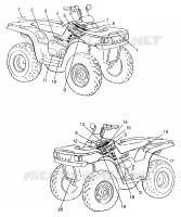 EMBLEMES XPLORER 300 W97CC28C (4939813981A009)