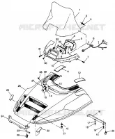 CAPOT LITE GT 0973133 and EUROPEAN LITE GT E973133 (4938253825A009)