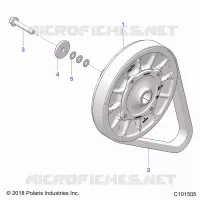 SYSTÃˆME DE TRANSMISSION, SECONDARY CLUTCH