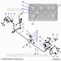 ELECTRICITE, WIRE HARNESS, CHASSIS
