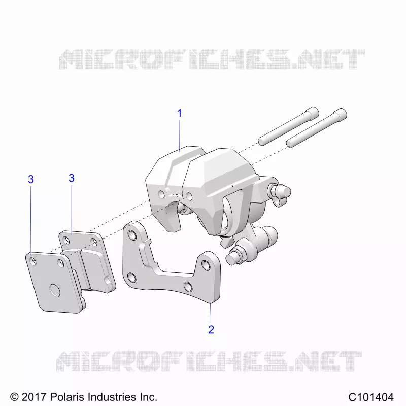 BRAKES, ETRIER DE FREIN AVANT
