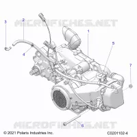 ENGINE, ENGINE AND TRANSMISSION MOUNTING