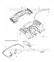 HABITACLE ARRIERE AND REAR RACK