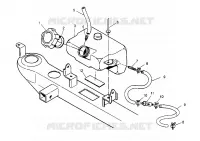 RESERVOIR D'HUILE ASSEMBLY Trail Blazer W947221 (4926832683A011)