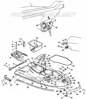 CONDUIT D'ADMISSION HURRICANE B974473 AND INTL. HURRICANE I974473 (4941044104A005)